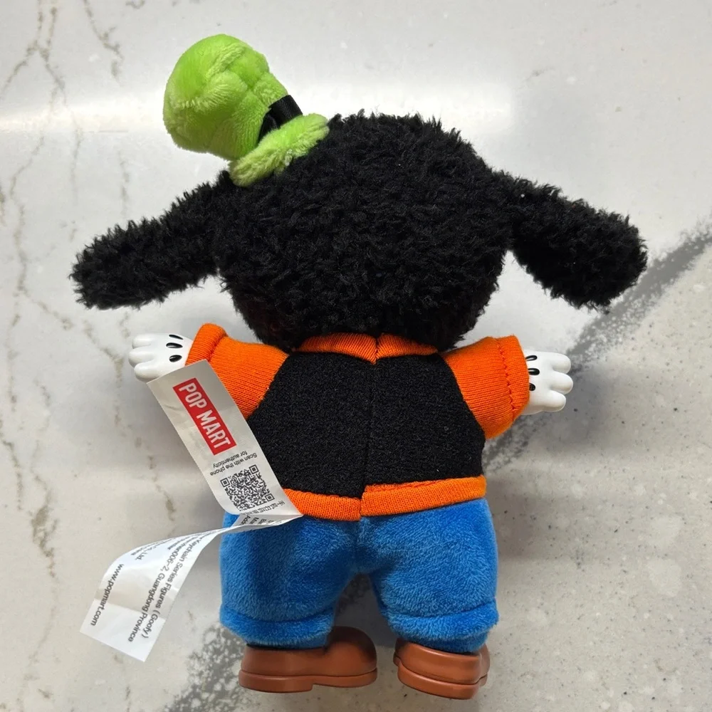 Disney Mickey Family Plush Goofy Toy with Orange and Blue Outfit - Picture 2 of 3